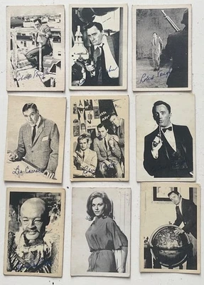 Near Complete (52 out of 55) Set of MAN FROM UNCLE 1965 A&BC Chewing Gum Cards - Image 1 of 4