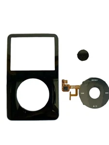 Black Face Plate Clickwheel Button For Apple iPod Classic 5th Gen Replacement - Picture 1 of 5