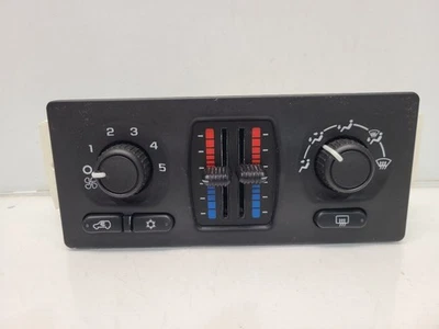 2003-09 Chevrolet Trailblazer Temperature Control-Manual W/Rear Defrost 15203181 - Image 1 of 4