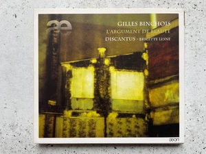 BINCHOIS L'Argument De Beauté BRIGITTE LESNE CD Edition Digipack - Bild 1 von 1