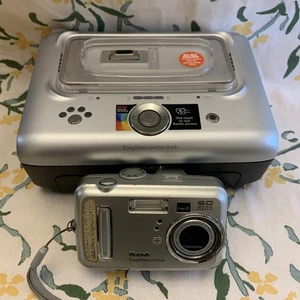 Tested Silver Kodak EasyShare CX7525 5.0MP Digital Camera with Photo Printer - Picture 1 of 11