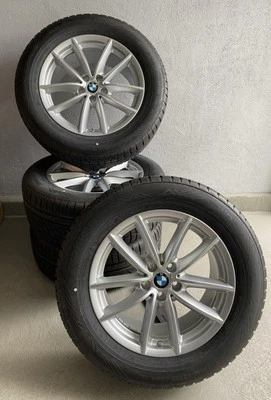 ❄️*TOP* 4 BMW X5 G05 X6 G06 618 Felgen Winterreifen Winterräder 255 55 18 8,1mm - Bild 1 von 4