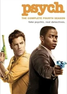Psych: The Complete Fourth Season (DVD, 2010) 4-Disc Set, NEW SEALED - Imagen 1 de 2