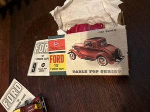 Lot Of Vintage Pyro Models 1/32 32 Ford 3, 36 Ford, 32 Chevy Cabriolet One Box - Picture 1 of 7