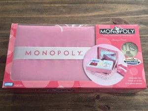 NEW Monopoly Boutique Edition - Pink Keepsake Box - 2007 Toys R Us Exclusive - Picture 1 of 12