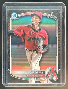 2025 Bowman Chrome Reptilian Refractor #BCP-31 Ricardo Yan 1st Bowman - Bild 1 von 2