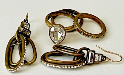 Juego de pendientes y anillos Silpada Foto 1 de 4