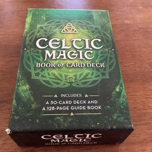 Keltisches Zauberbuch & Kartendeck inklusive 50 Karten Deck und Ratgeber - Bild 1 von 2