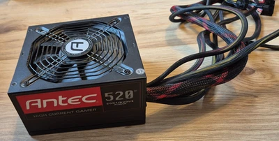 520W Antec High Current Gamer ATX2.3 Computer Netzteil Power Supply 80+ Bronze - Bild 1 von 4