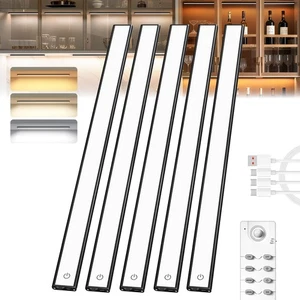 Under Cabinet Lighting,204 LED Wireless Motion Sensor Light Indoor, Rechargea... - Picture 1 of 8