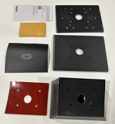 NEW Crestron TSW-770/1070-MSMK-ANG-B-S Angled Multisurface Mount Kit Black