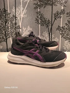 Asics Jolt 4 Damen-Laufschuhe schwarz/lila – Größe UK 4 - Bild 1 von 9