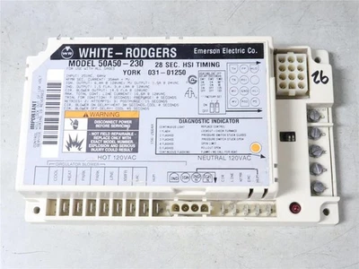 Placa de control de módulo de encendido universal WHITE RODGERS 50A50-230 031-01250 #26 Foto 1 de 4