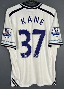 MENS KANE #37 FC TOTTENHAM HOTSPUR 2013/2014 SOCCER FOOTBALL SHIRT JERSEY SIZE M - Picture 1 of 17