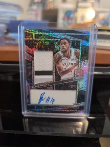 2022-23 Panini Spectra BLAKE WESLEY #216 RC Rookie Patch Auto #/25 Spurs RPA - Picture 1 of 2