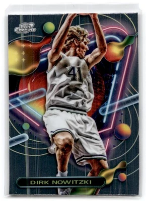 2023-24 Topps Chrome Cosmic #32 Dirk Nowitzki - Image 1 of 2