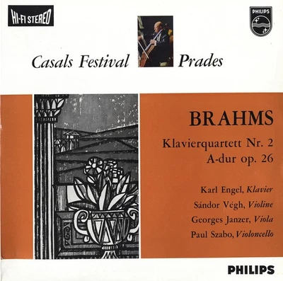 Philips 835100AY Hi/Fi Stereo HM1 BRAHMS Piano Quartet Op.26 ENGEL VEGH JANZER - Image 1 of 3