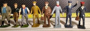 Vintage Lincoln Logs Zug Figuren - Bild 1 von 18