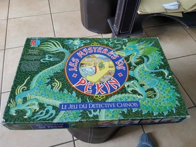 LES MYSTÈRES DE PÉKIN / Le jeu du détective chinois / jeu de société MB 1987 - Photo 1/4