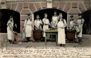 Ak Schweiz, Militärküche, Soldaten - 4547077 - Bild 1 von 2