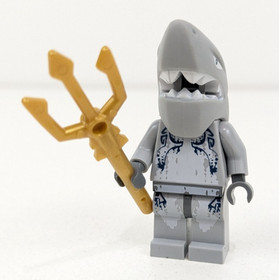 LEGO Atlantis Shark Warrior minifigure 8057 8078 atl004