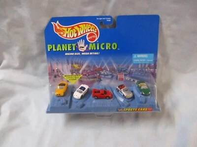 HOT WHEELS PLANET MICRO SPORTS CARS SERIES 1 - Image 1 of 3