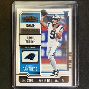 2023 Contenders Goldfolie Spielticket #15 Bryce Young Carolina Panthers - Bild 1 von 9