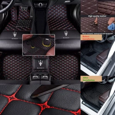 Alfombrillas para coche Maserati Levante Grecale alfombras alfombras de carga impermeables nuevas Foto 1 de 4