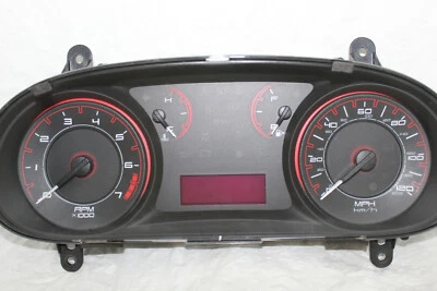 Cuadro de instrumentos velocímetro Dodge Dart 2013 panel de instrumentos medidores 65.093 millas Foto 1 de 4