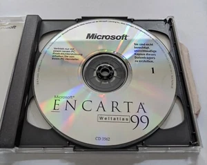 Microsoft · Encarta 99 · 2 CD ·  mit Produktkey · TOP Zustand - Bild 1 von 4