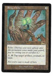 MTG: *RING OF GIX* - Urza's Legacy - Magic the Gathering - Combined Shipping! - Picture 1 of 1