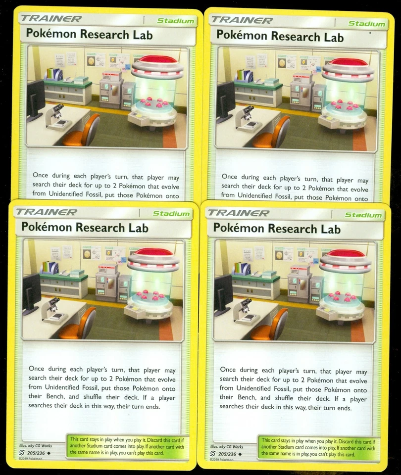 Pokemon POKEMON RESEARCH LAB 205/236 Unified Minds - - MINT 4X - Image 1 of 1