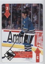 1995-96 Hoyle Western Conference Playing Cards Box Set Igor Larionov #3D HOF