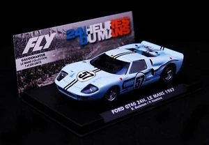 Fly ELM09 GT40 MkII Le Mans 1967 Bucknam/Hawkins 1:32 Slot Car - Picture 1 of 7