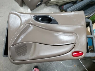 Panel de puerta delantera derecha Ford Taurus Sho Mercury Sable Pass 1996-1999 OEM MARRÓN Foto 1 de 4