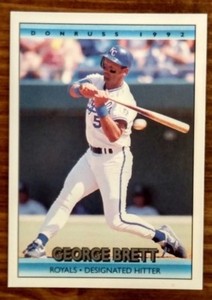 1992 Donruss #143 George Brett Kansas City Royals