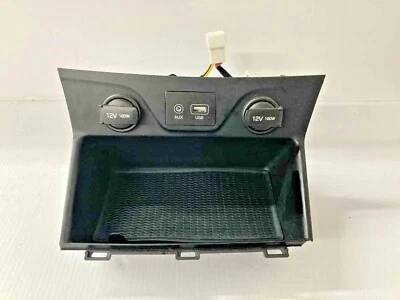 2018 Hyundai Tucson USB Aux 12V Storage Box Console Tray OEM 84630D3070 Black SE Foto 1 de 4
