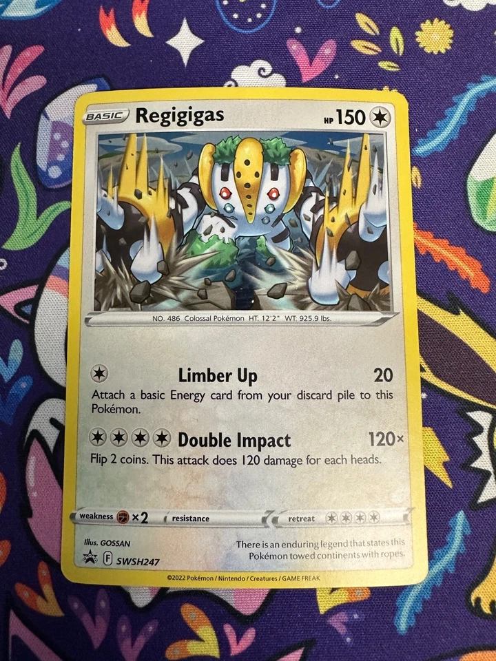 Regigigas - (Cosmos Holo) SWSH247 SWSH: Sword & Shield Promo Cards Holo - Image 1 of 2