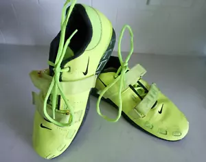 HERREN NIKE ROMALEOS 2 VOLT GELB GEWICHTHEBEN FITNESSSCHUHE GRÖSSE US 13 476927-730 - Bild 1 von 10
