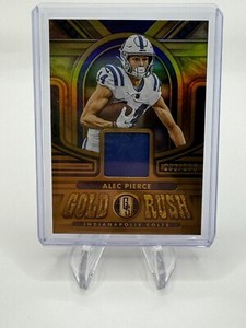 Panini Gold Standard Football Gold Rush Alec Pierce