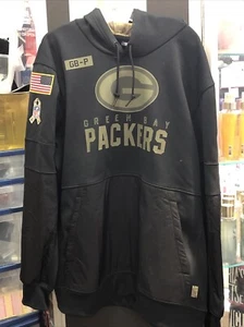 Nike NFL On Field Apparel Green Bay Packers 2010 STS Hoodie Size XXL - Picture 1 of 10