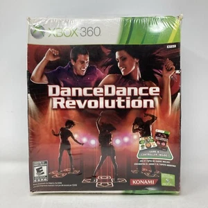 Dance Dance Revolution DDR Xbox 360 Game & Dance Pad Controller Bundle Sealed - Picture 1 of 6