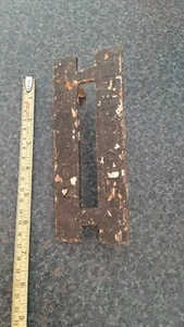 -II- VINTAGE FH AYRES GUSSEISEN RÖMISCHE ZIFFERN BRIEF LADENAUFSTELLER SCHILD 2 - Bild 1 von 2