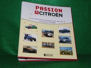 Lot 4 classeurs collection Passion Citroën - Editions Atlas - Foto 1 di 1