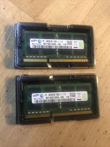 2x 4GB Samsung M471B1G73QH0 8GB DDR3 SO-DIMM PC3-12800 RAM Speicher Notebook TOP - Bild 1 von 1
