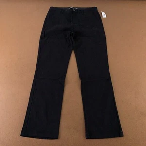 Old Navy Boys Size 16 Plus Black Slim Chino School Uniform Pants NWT - Picture 1 of 7