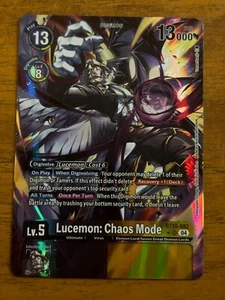 Lucemon: Chaos Mode - Digimon TCG - BT18-082 - Bild 1 von 2