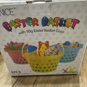 Ultnice Easter Basket 5 Piece - Picture 1 of 4