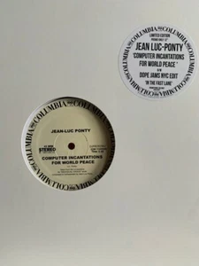 JEAN-LUC PONTY " COMPUTER BESCHWÖRUNGEN.. " / " AUF DER ÜBERHOLSPUR " NEU 12 FUNK - Bild 1 von 1