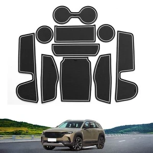 For Mazda CX-50 Anti-slip Gate Slot Mat Cup Holder Interior Accessiories WHITE - Picture 1 of 7